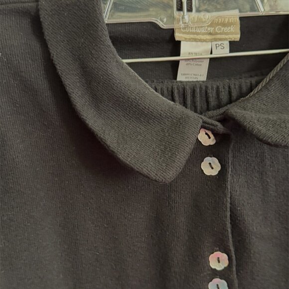 Coldwater Creek Black Cardigan and Skirt Set - Picture 4 of 11